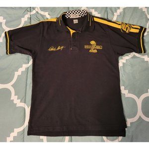 Shelby Cobra 50th Anniversary Men's Polo Black Size Small